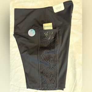 PINK Victoria's Secret Buttery Soft Laser Cut Lace Bike Shorts NEW